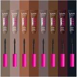 Nyx Professional Makeup Thick It Stick It Brow Gel Mascara Auburn Verdikkende Wenkbrauw Mascara Ros