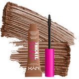 Nyx Professional Makeup Thick It Stick It Brow Gel Mascara Auburn Verdikkende Wenkbrauw Mascara Ros
