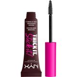 Nyx Professional Makeup Thick It Stick It Brow Gel Mascara - Espresso - Verdikkende Wenkbrauw Mascara - Donkerbruin