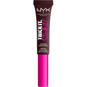Nyx Professional Makeup Thick It Stick It Brow Gel Mascara - Espresso - Verdikkende Wenkbrauw Mascara - Donkerbruin
