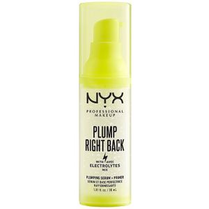 NYX Professional Makeup Plump Right Back Plump Serum And Primer Langaanhoudende Make-up Primer 30 ml