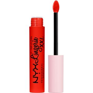 NYX Professional Makeup Lip Lingerie XXL lippenstift, vloeibaar, duurzaam, veganistische formule, 27 On Fuego