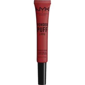 NYX Professional Makeup Puppy Love 02 Powder Puff Lip Cream, lichte crème voor de lippen, poederachtige, zachte look, 12 ml