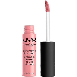 Nyx Professional Makeup Soft Matte Lip Cream - Istanbul - Matte lippenstift, lippenbalsemtextuur - Roos