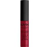 Nyx Professional Makeup Soft Matte Lip Cream Monte Carlo Matte lippenstift, lippenbalsemtextuur Rood
