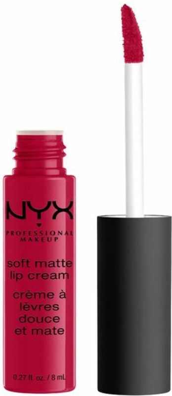 Nyx Professional Makeup Soft Matte Lip Cream Monte Carlo Matte lippenstift, lippenbalsemtextuur Rood