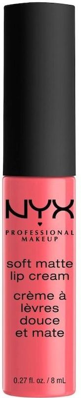 Nyx Professional Makeup Soft Matte Lip Cream - Milan - Matte lippenstift, lippenbalsemtextuur - Roos