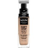 NYX Professional Makeup Can't Stop Won't Stop 24-Hour Foundation Vloeibare foundation, Nr. 05 - Light, 30 ml