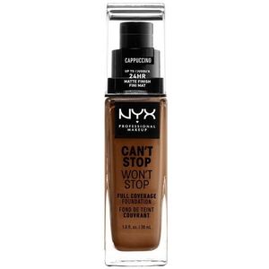 NYX PROFESSIONAL MAKEUP Can't Stop Won't Stop Full Coverage Foundation Cappuccino