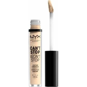 Nyx Professional Makeup Can't Stop Won't Stop Concealer - Pale - Concealer - Zeer Licht