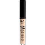 Nyx Professional Makeup Can't Stop Won't Stop Concealer Light Ivory Concealer Licht