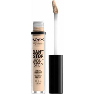Nyx Professional Makeup Can't Stop Won't Stop Concealer Light Ivory Concealer Licht