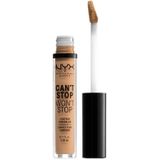 NYX Professional Makeup Can't Stop Won't Stop Contour Concealer, Soft Beige