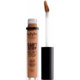 NYX Professional Makeup Gesichts Make-up Concealer Can't Stop Won't Stop Contour Concealer Nr. 12 Neutral Tan