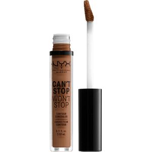 Nyx Professional Makeup Can't Stop Won't Stop Concealer - Cappuccino - Concealer - Donker