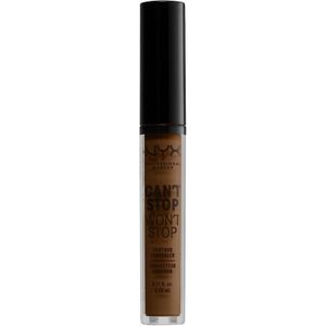 Nyx Professional Makeup Can't Stop Won't Stop Concealer - Walnut - Concealer - Zeer Donker