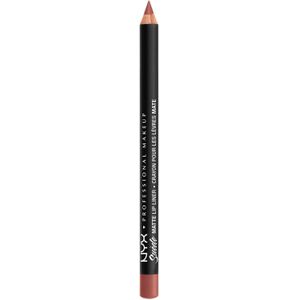 NYX Professional Makeup Make-up lippen Contour pencil Suede Matte Lip Liner Free spirit