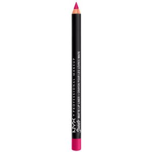 NYX Professional Makeup Make-up lippen Contour pencil Suede Matte Lip Liner Fuchsia