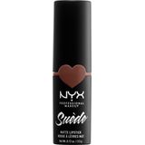 NYX PROFESSIONAL MAKEUP Suède Matte Lipstick Free Spirit