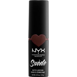 Nyx Professional Makeup Suede Matte Lipstick Cold Brew Mat Lippotlood Bruin
