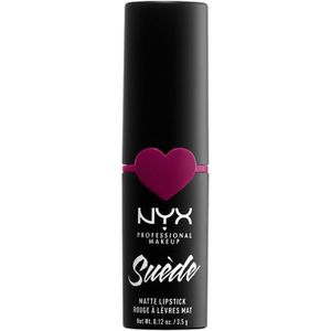 Nyx Professional Makeup Suede Matte Lipstick - Sweet Tooth - Mat Lippotlood - Roos