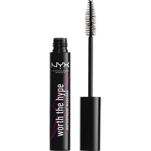 NYX Professional Makeup Worth The Hype Waterproef Mascara Tint  01 Black 7 ml