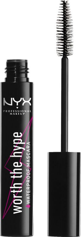 NYX PMU Professional Makeup Worth the Hype Waterproof Mascara - Black - Mascara - 7 ml