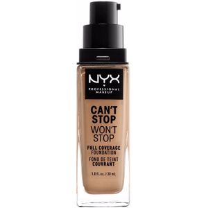 NYX Professional Makeup Can't Stop Won't Stop 24 Hour Foundation (Verschillende Tinten) - Classic Tan