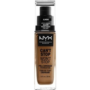NYX Professional Makeup Wedding Can't Stop Won't Stop Full Coverage Foundation 30 ml Almond