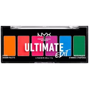 NYX Professional Makeup Ultimate Edit Petite Oogschaduw palette Brights 6 x 1,2 gram
