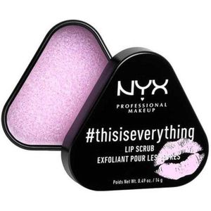 NYX Professional Makeup #THISISEVERYTHING Lipscrub 14 g Zilver