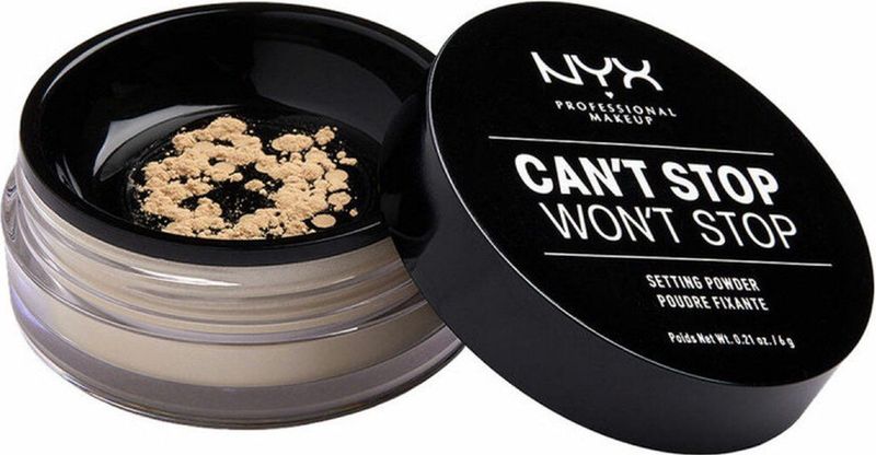 NYX Professional Makeup Can't Stop Won't Stop Setting Powder - Light - Medium CSWSSP02 - Powder - 6 gr