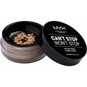 NYX Professional Makeup Can't Stop Won't Stop Setting Powder - Medium CSWSSP03 - Powder - 6 gr