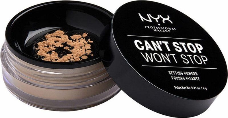 NYX Professional Makeup Can't Stop Won't Stop Setting Powder - Medium CSWSSP03 - Powder - 6 gr