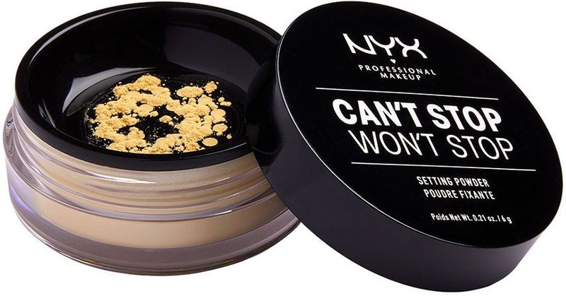 NYX Professional Makeup Can't Stop Won't Stop Setting Powder - Banana - Powder - 6 gr