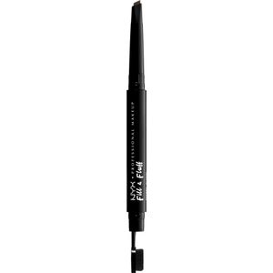 NYX Professional Makeup Fill & Fluff Eyebrow Pomade Pencil - Ash Brown - Wenkbrauw potlood - 0,2 gr