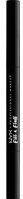 NYX Professional Makeup Augenbrauenstift mit Wachs-Formel, präziser Spitze und Verblender-Bürste, Fill & Fluff Eyebrow Pomade Pencil, Ash Brown (Braun)