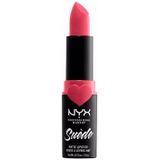 NYX Professional Makeup Wedding Suede Matte Lipstick 17 g Cannes