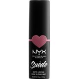 NYX - Suede Matte Lipstick - Soft Spoken - Vegan Formule