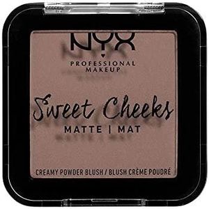 NYX Professional Makeup Sweet Cheeks Creamy Powder Blush Matte So Taupe
