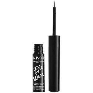 Nyx Professionnal Makeup Epic Wear Liner Semi Permanent Liquid Liner - Stone Fox - Waterdichte vloeibare eyeliner - Donkergrijs