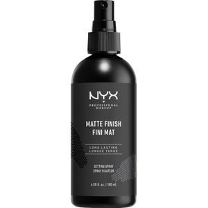 NYX Professional Makeup Fixing Spray, langhoudende, afwerkingsspray, Veganistische formule, matte afwerking, Maxi Size 180 ml