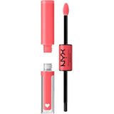 Nyx Professional Makeup Shine Loud High Shine Lip Color - Born To Hustle - Glanzende Vloeibare Lippenstift - Roos