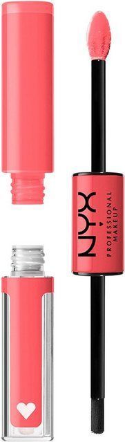 Nyx Professional Makeup Shine Loud High Shine Lip Color - Born To Hustle - Glanzende Vloeibare Lippenstift - Roos