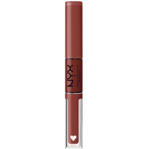 Nyx Professional Makeup Shine Loud High Shine Lip Color - Boundary Pusher - Glanzende Vloeibare Lippenstift - Bruin