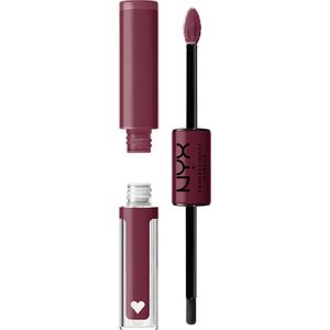 Nyx Professional Makeup Shine Loud High Shine Lip Color In Charge Glanzende Vloeibare Lippenstift Pruim Paars