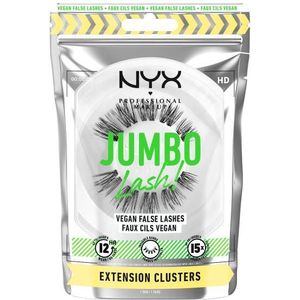 NYX Professional Makeup - Jumbo Lash! Vegan False Lashes Nepwimpers 01 - Extension Clusters
