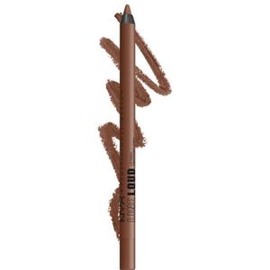 NYX Professional Makeup Make-up lippen Contour pencil Line Loud Vegan Longwear Lip Liner 007 Total Baller