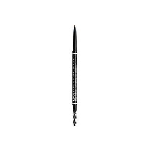 NYX Professional Makeup Micro Brow Pencil, Doppelseitig mit ausdrehbarem Augenbrauenstift und Bürstchen, Vegane Formel, Farbton: Cool Ash Brown