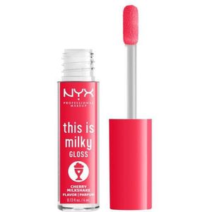 NYX Professional Makeup Make-up lippen Lipgloss This Is Milky Gloss Cherry Milkshake